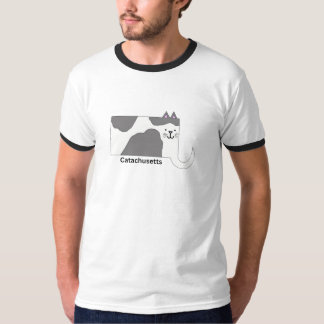 Massachusetts Catachusetts Mannen Ringer T-shirt