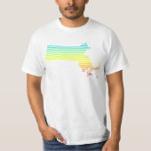 massachusetts chill fade t-shirt (Voorkant)