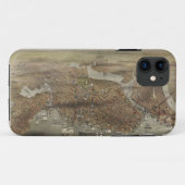 Massachusetts City of Boston 1873 Case-Mate iPhone Case (Achterkant (horizontaal))