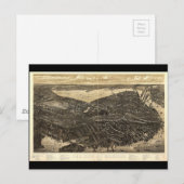 Massachusetts City of Boston (1879) Briefkaart (Voorkant / Achterkant)