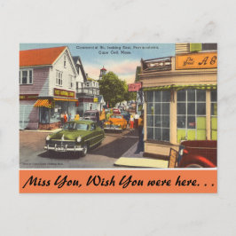 Massachusetts, Commerciële St. Provincetown Briefkaart