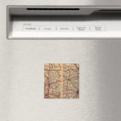 Massachusetts, Connecticut, Rhod Island Magneet (Insitu (Vaatwasser))