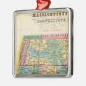 Massachusetts, Connecticut, Rhode Island Metalen Ornament (Links)