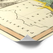 Massachusetts, Connecticut, Rhode Island Poster (Hoek)