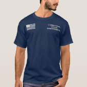Massachusetts Correctionaris Thin Gray T-shirt (Voorkant)