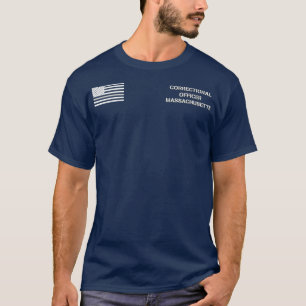 Massachusetts Correctionaris Thin Gray T-shirt