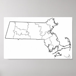 Massachusetts County's Blank overzicht