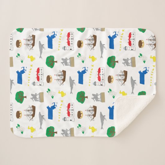 Massachusetts deken (Voorkant (horizontaal))