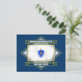 Massachusetts Diamond Briefkaart (Staand voorkant)