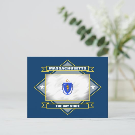 Massachusetts Diamond Briefkaart (Staand voorkant)
