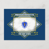 Massachusetts Diamond Briefkaart (Voorkant)