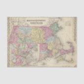 Massachusetts en Rhode Island 2 Tissuepapier (Voorkant)