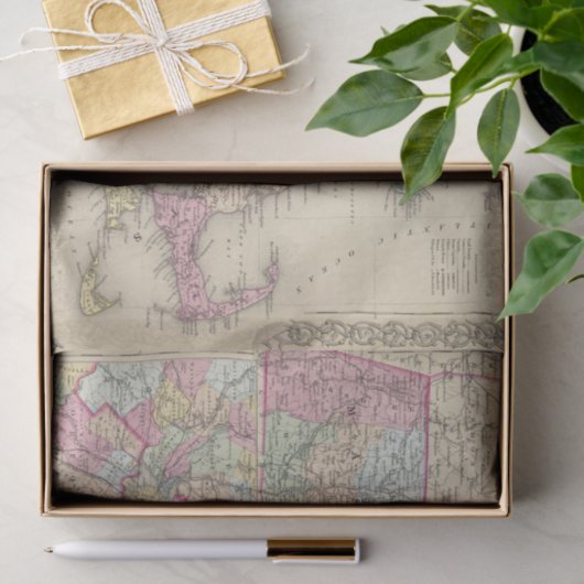 Massachusetts en Rhode Island 2 Tissuepapier (Geschenk)