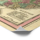 Massachusetts en Rhode Island Poster (Hoek)