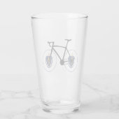 Massachusetts Flag Cycling Glas (Achterkant)