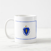 Massachusetts Flag + Kaart Mok (Links)