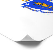Massachusetts Flag Poster (Hoek)