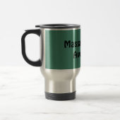 Massachusetts Geweldige Quote Travel Mug Reisbeker (Links)