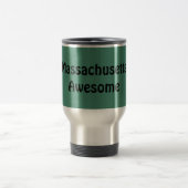 Massachusetts Geweldige Quote Travel Mug Reisbeker (Center)