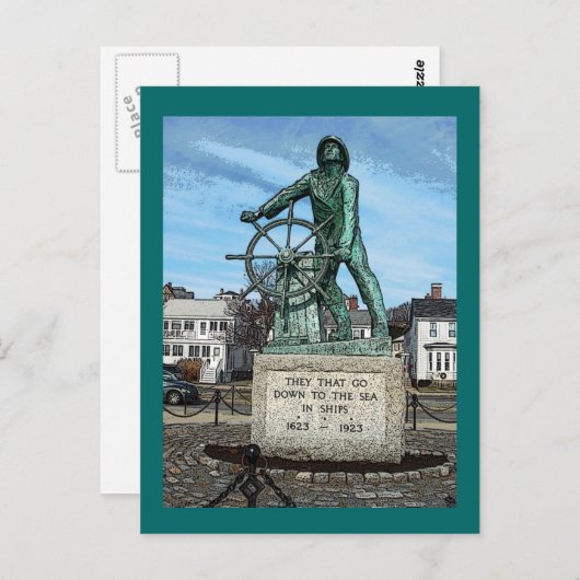 Massachusetts, Gloucester - Briefkaart (Voorkant / Achterkant)