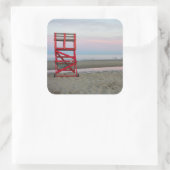 Massachusetts, Gloucester, Good Harbor Beach Vierkante Sticker (Tas)