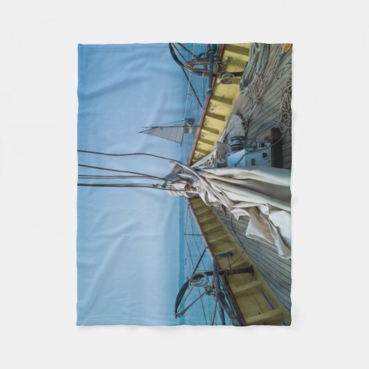 Massachusetts, Gloucester, Schooner Festival 3 Fleece Deken (Voorkant)