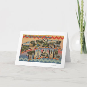 Massachusetts - Groeten van Sleep Mohawk Kaart