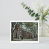 Massachusetts Hall, Vintage van Cambridge Briefkaart (Staand voorkant)