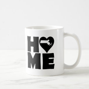 Massachusetts Home Heart State Mok of Travel Mug