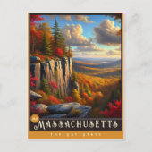 Massachusetts | hyperrealistisch Briefkaart (Voorkant)