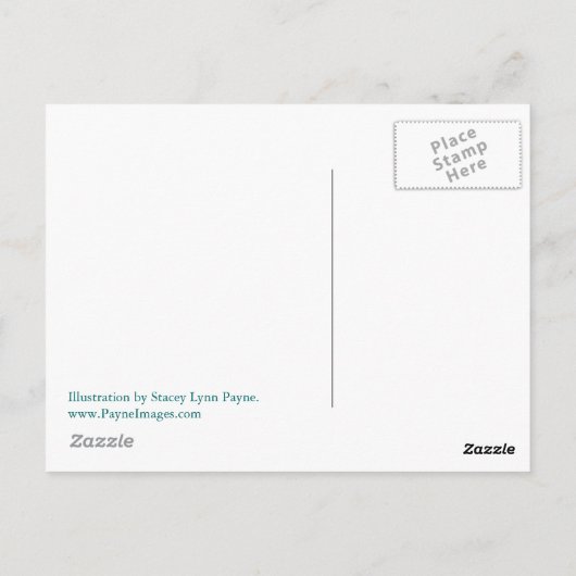 Massachusetts Interstate Map Briefkaart (Achterkant)