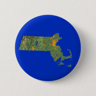 Massachusetts Kaart Button