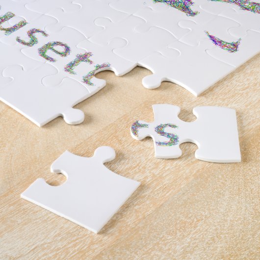 Massachusetts-kaart Legpuzzel (Zijkant)