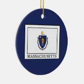 Massachusetts Keramisch Ornament (Rechts)