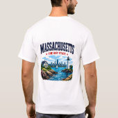 Massachusetts Kust Erfgoed T-shirt (Achterkant)