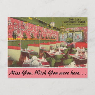 Massachusetts Lantern House, Boston Briefkaart