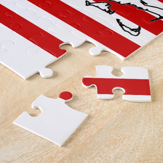 Massachusetts Legpuzzel (Zijkant)
