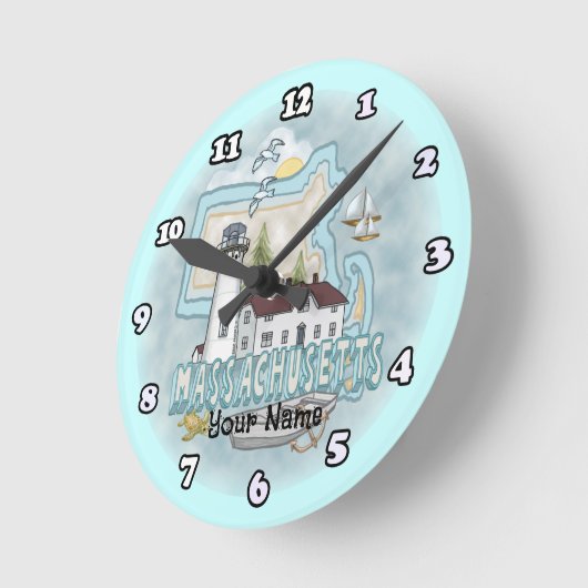 Massachusetts Lighthouse klok (Hoek)