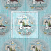 Massachusetts Lighthouse Stof (Delen)