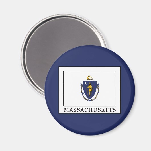 Massachusetts Magneet (Voorkant / Achterkant)