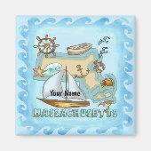 Massachusetts Magneet (Voorkant)