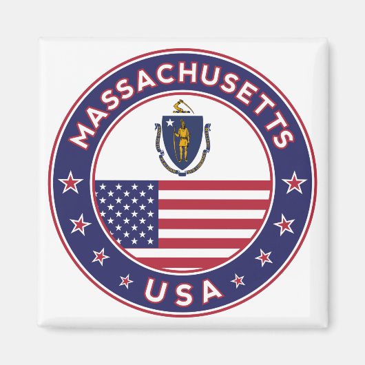 Massachusetts Magneet (Voorkant)