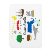 Massachusetts magneet (Verticaal)