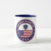 Massachusetts, Massachusetts sticker, telefoonzaak Mok (Midden)