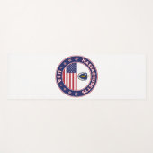 Massachusetts, Massachusetts sticker, telefoonzaak Yogamat (Voorkant (horizontaal))