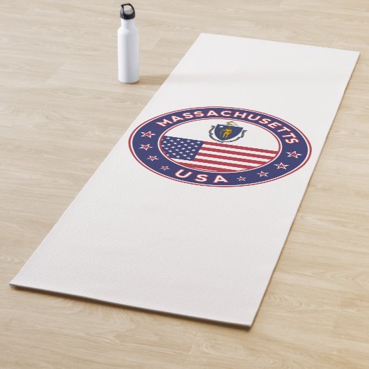 Massachusetts, Massachusetts sticker, telefoonzaak Yogamat (In situ)
