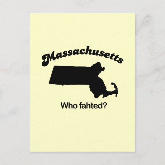 Massachusetts Motto - Wie viel er? Briefkaart (Voorkant)