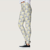 Massachusetts New England Clam Chowder Foodie MA Leggings (Links)