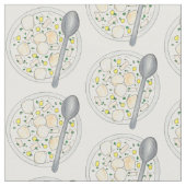 Massachusetts New England Clam Chowder Soup Chowda Stof (Close Up)