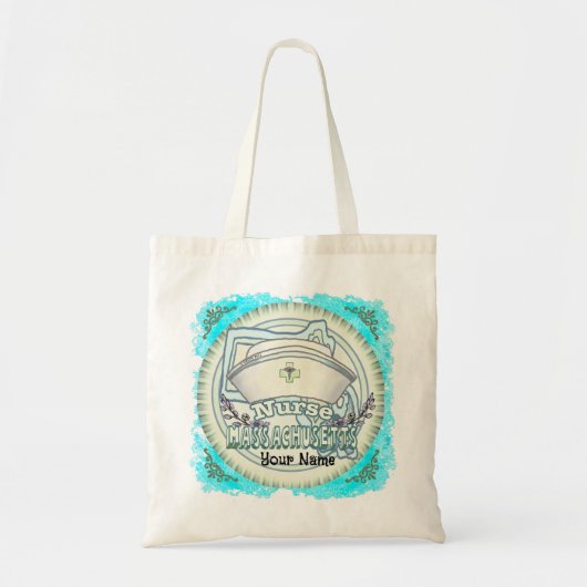 Massachusetts Nurse Tote Bag (Voorkant)